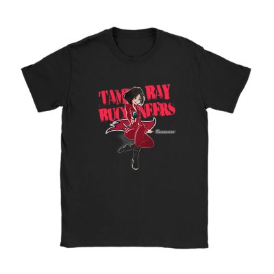 Black Widow NFL Tampa Bay Buccaneers Unisex T-Shirt Cotton Tee TAT8132