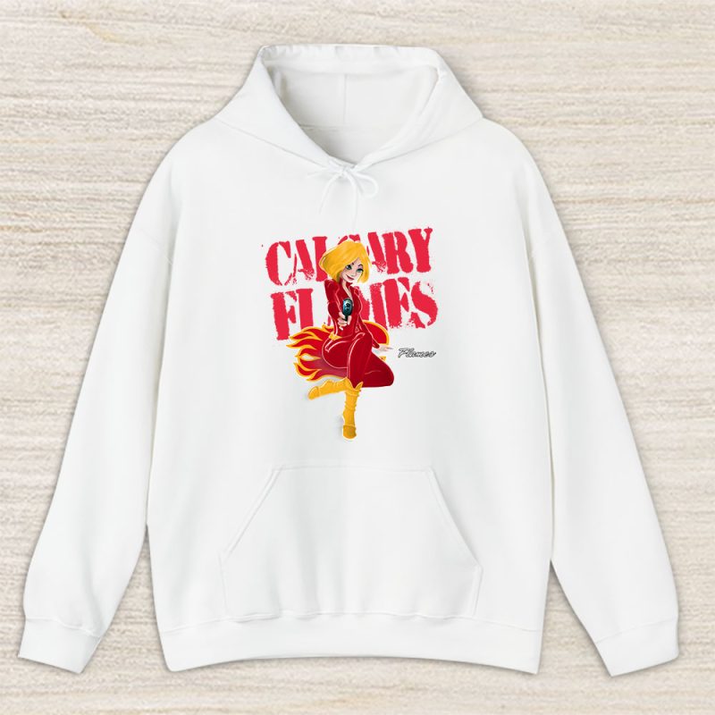 Black Widow NHL Calgary Flames Unisex Hoodie TAH8002