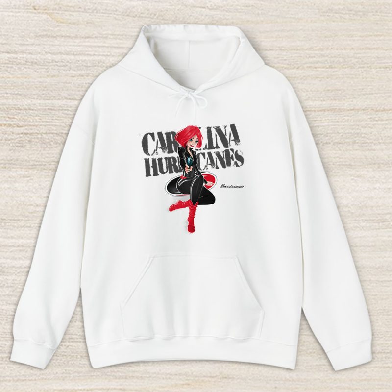 Black Widow NHL Carolina Hurricanes Unisex Hoodie TAH8007