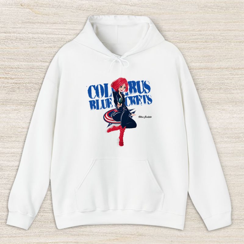 Black Widow NHL Columbus Blue Jackets Unisex Hoodie TAH8009