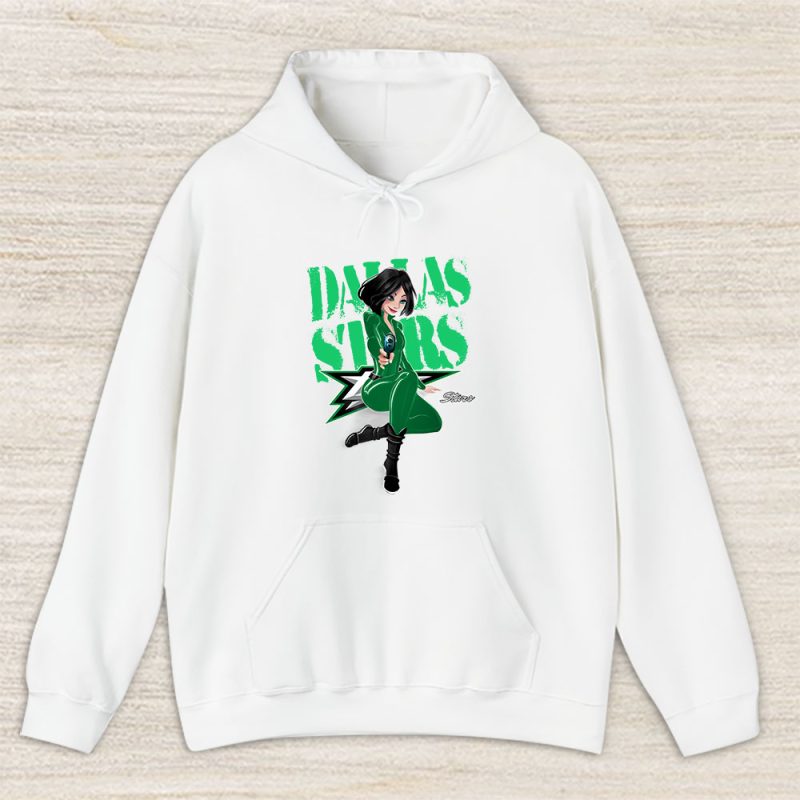 Black Widow NHL Dallas Stars Unisex Hoodie TAH8024