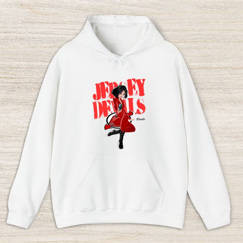 Black Widow NHL New Jersey Devils Unisex Hoodie TAH8076