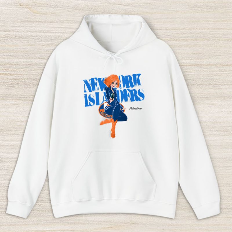 Black Widow NHL New York Islanders Unisex Hoodie TAH8079