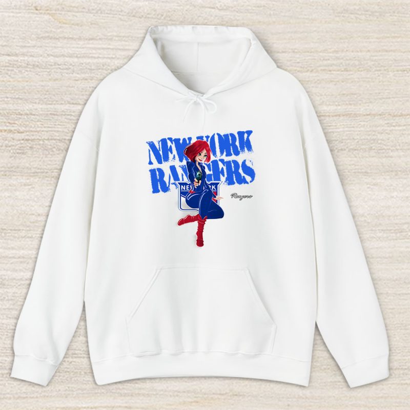 Black Widow NHL New York Rangers Unisex Hoodie TAH8090