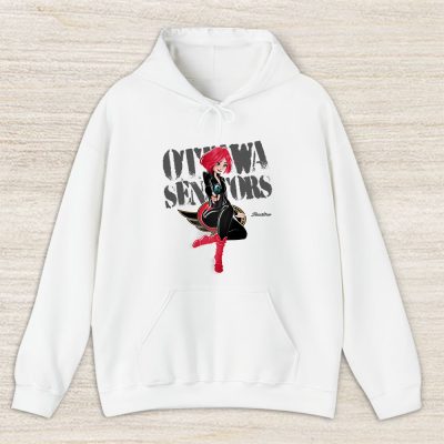 Black Widow NHL Ottawa Senators Unisex Hoodie TAH8097