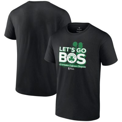 Boston Celtics 2024 Eastern Conference Champions Layup Drill Unisex T-Shirt - Black