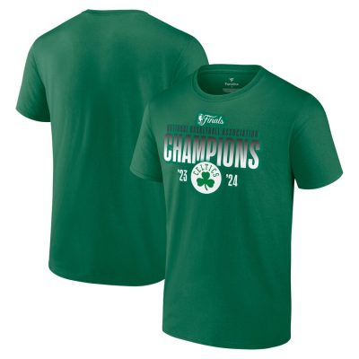 Boston Celtics 2024 NBA Finals Champions Blocked Shot Unisex T-Shirt - Kelly Green