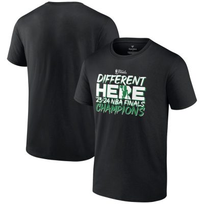 Boston Celtics 2024 NBA Finals Champions Pump Fake Hometown Originals Unisex T-Shirt - Black