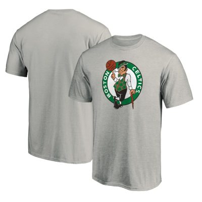 Boston Celtics Primary Logo Unisex T-Shirt - Heather Gray