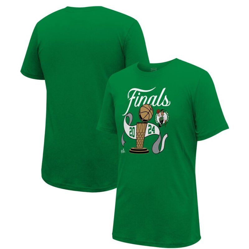 Boston Celtics Stadium Essentials Unisex 2024 NBA Finals Unisex T-Shirt - Kelly Green