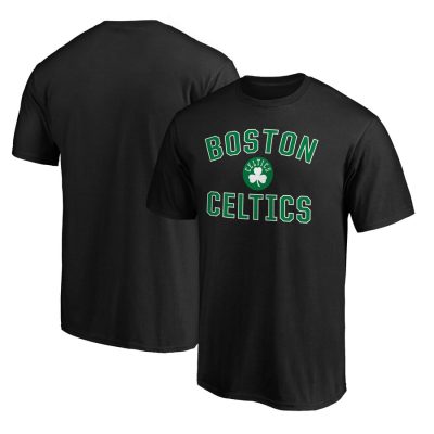 Boston Celtics Victory Arch Unisex T-Shirt - Black