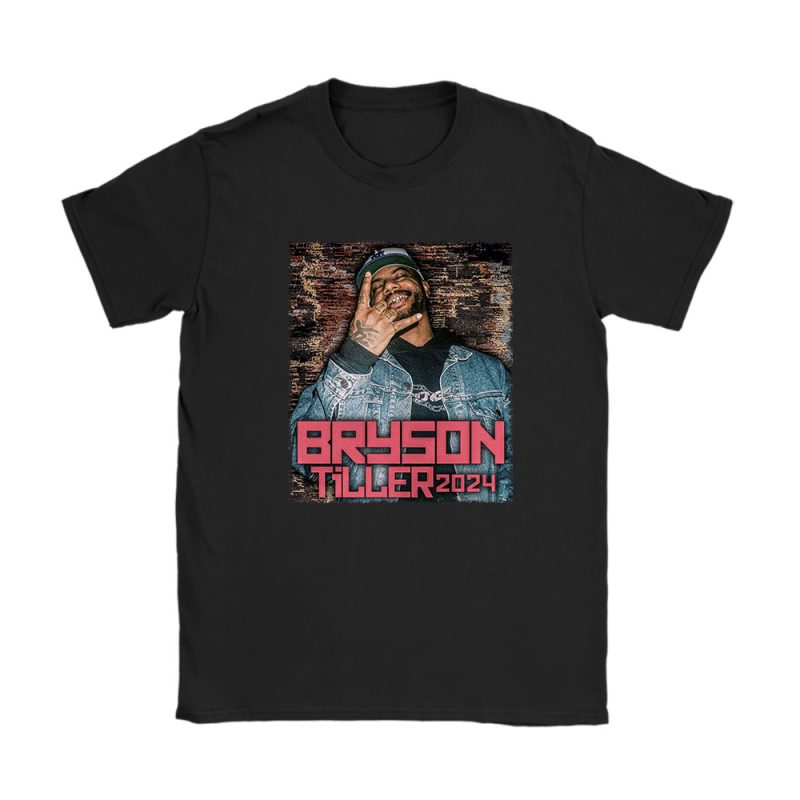 Bryson Tiller Tiller King Of Rb Unisex T-Shirt Cotton Tee TAT6440