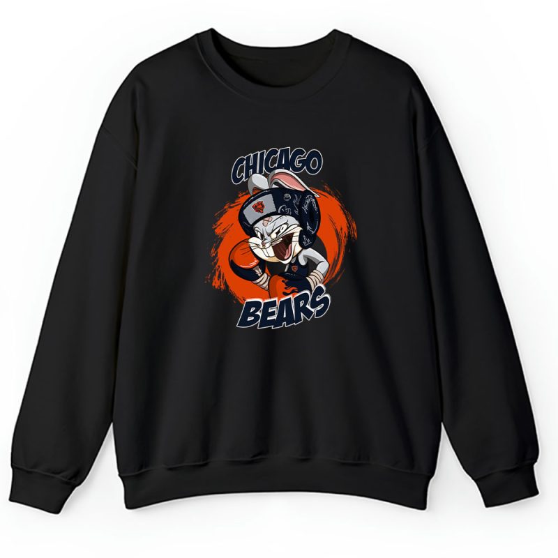 Bug Bunny X Chicago Bears Team X NFL X American Football Unisex Sweatshirt TAS5714