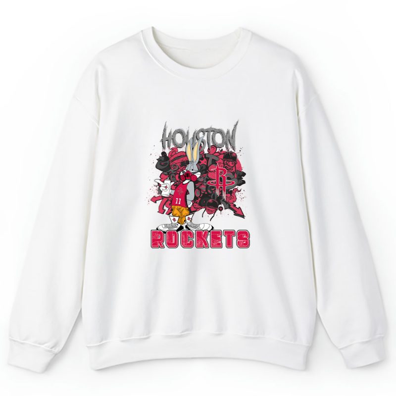 Bug Bunny X Houston Rockets Team X NBA X Basketball Unisex Sweatshirt TAS5690