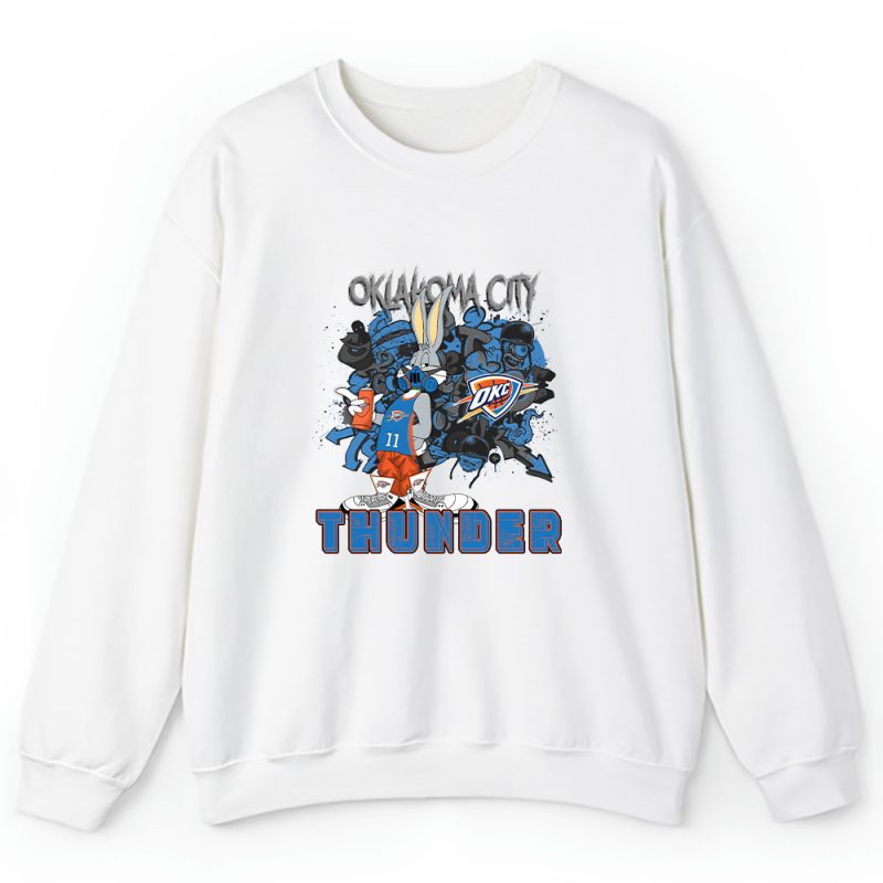 Bug Bunny X Oklahoma City Thunder Team X NBA X Basketball Unisex Sweatshirt TAS5694