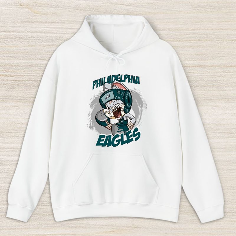 Bug Bunny X Philadelphia Eagles Team X NFL X American Football Unisex Hoodie TAH5720