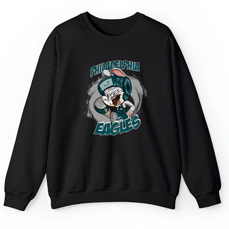 Bug Bunny X Philadelphia Eagles Team X NFL X American Football Unisex Sweatshirt TAS5720