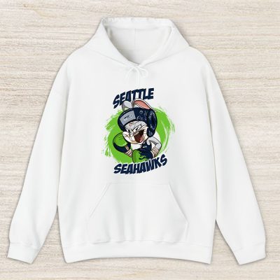 Bug Bunny X Seattle Seahawks Team X NFL X American Football Unisex Hoodie TAH5722