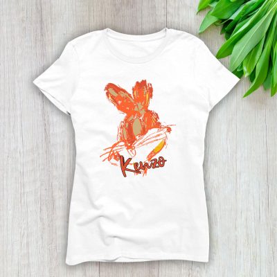 Bugs Bunny Looney Tunes Kenzo Brand Lady Shirt Women Tee TLT5294