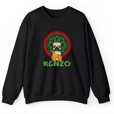 Cartoon Pug Dog Kenzo Brand Unisex Sweatshirt TAS6247