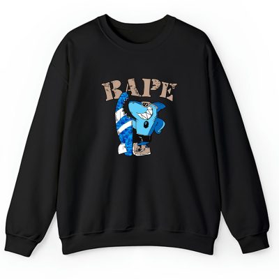 Cartoon Shark With Surfboard Bape Brand Unisex Sweatshirt TAS5483