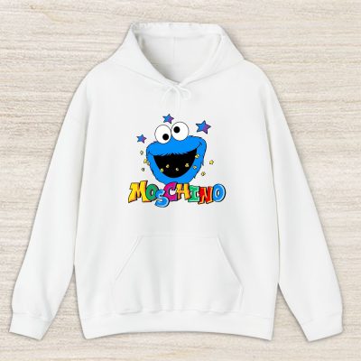 Cookie Monster Sesame Street Moschino Unisex Hoodie TAH5458