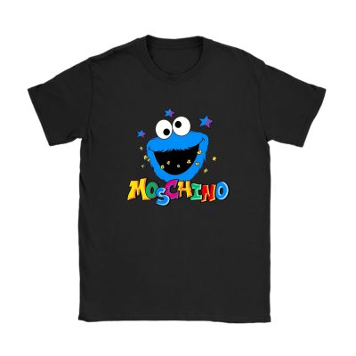 Cookie Monster Sesame Street Moschino Unisex T-Shirt TAT5458