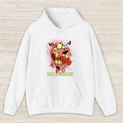 Courage The Cowardly Dog Balenciaga Unisex Hoodie TAH7002