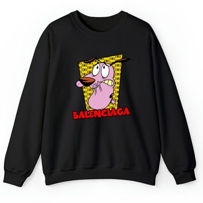 Courage The Cowardly Dog Balenciaga Unisex Sweatshirt TAS7006