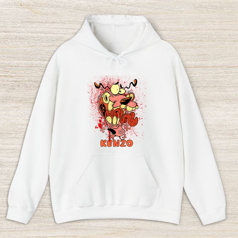 Courage The Cowardly Dog Kenzo Unisex Hoodie TAH7014