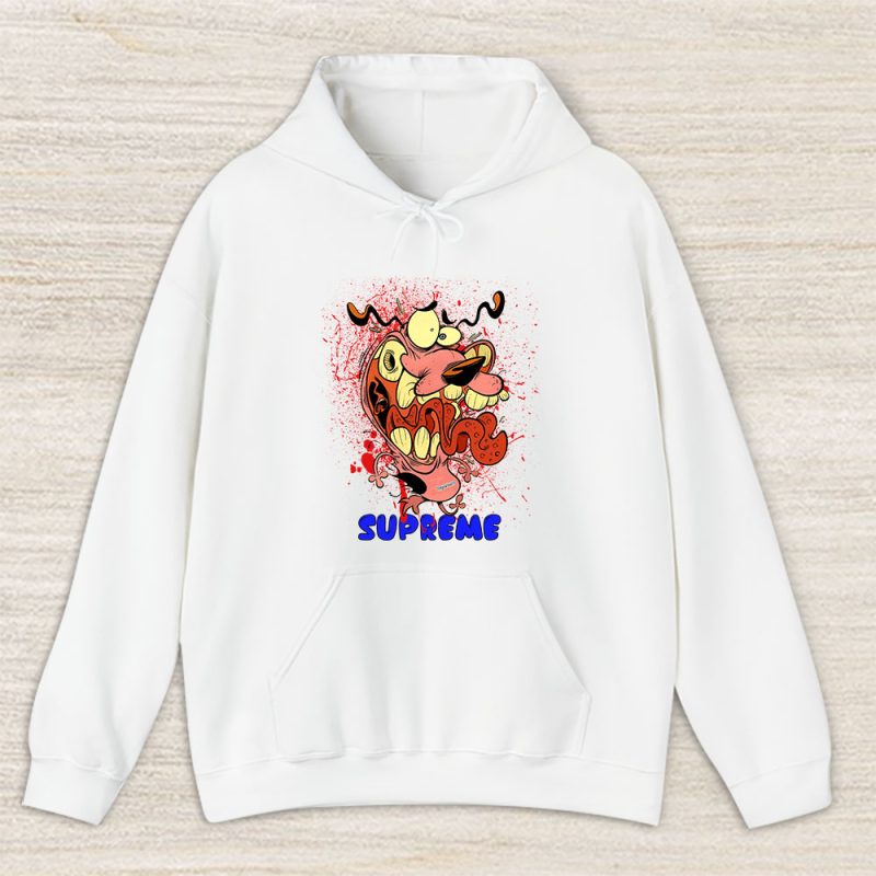 Courage The Cowardly Dog Supreme Unisex Hoodie TAH7024