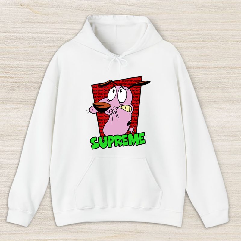 Courage The Cowardly Dog Supreme Unisex Hoodie TAH7026