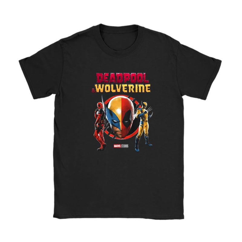 Deadpool And Wolverine X Super Hero X Deadpool 3 Unisex T-Shirt Cotton Tee TAT7904