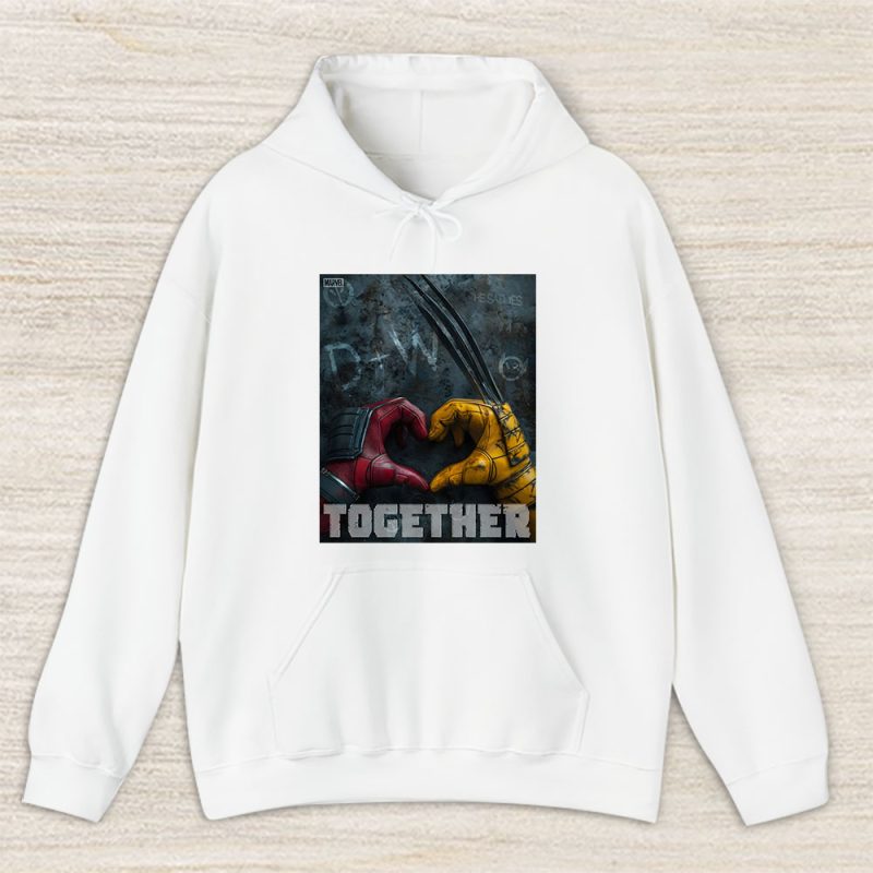 Deadpool And Wolverine X Super Hero X Deadpool 3 X Together Unisex Hoodie TAH7897