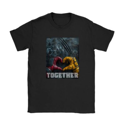 Deadpool And Wolverine X Super Hero X Deadpool 3 X Together Unisex T-Shirt Cotton Tee TAT7897