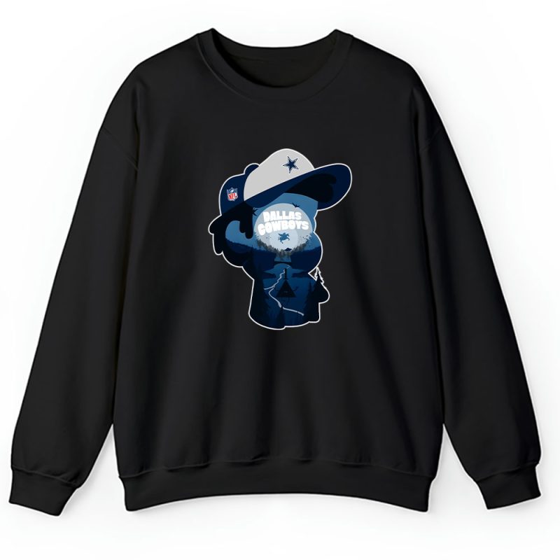 Dipper Pines X Gravity Falls X Dallas Cowboys Team X NFL X American Football Unisex Sweatshirt TAS6006