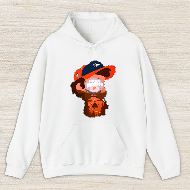 Dipper Pines X Gravity Falls X Denver Broncos Team X NFL X American Football Unisex Hoodie TAH6007