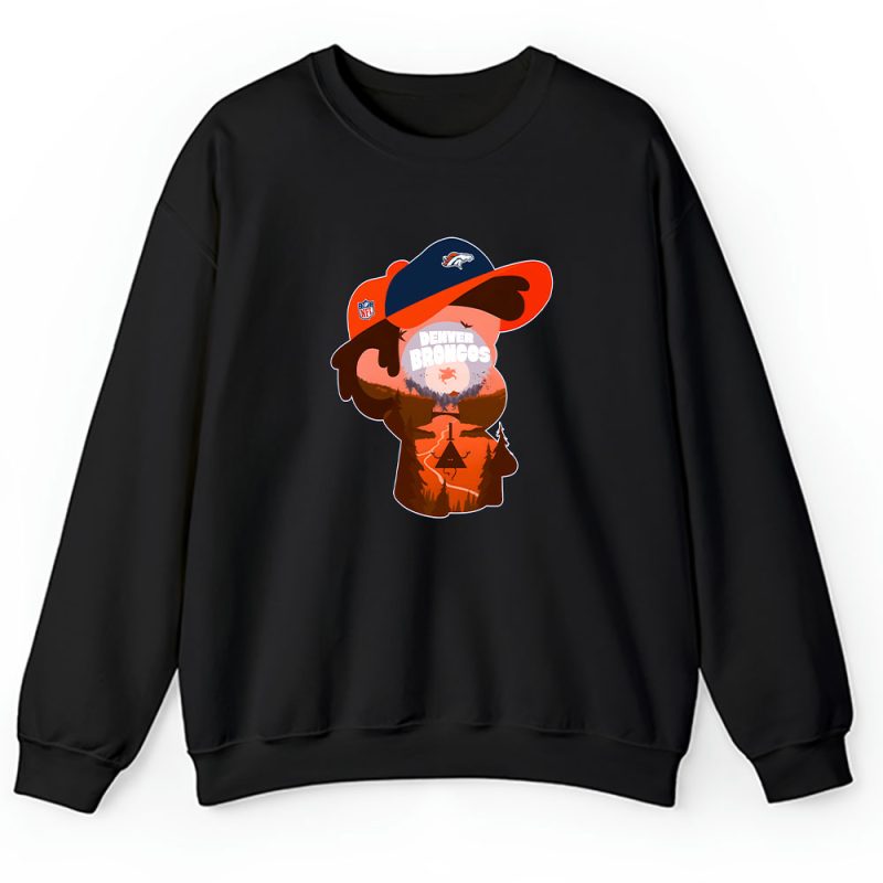 Dipper Pines X Gravity Falls X Denver Broncos Team X NFL X American Football Unisex Sweatshirt TAS6007