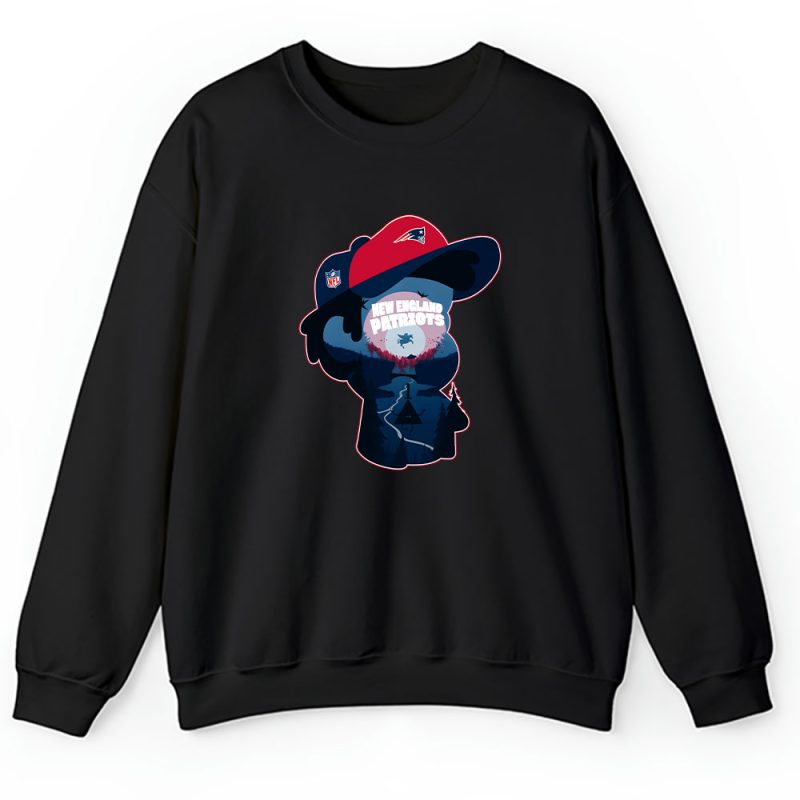 Dipper Pines X Gravity Falls X New England Patriots Team X NFL X American Football Unisex Sweatshirt TAS6009