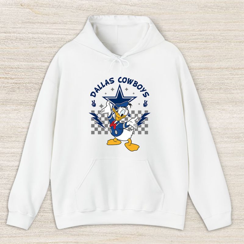 Donald Duck X Dallas Cowboys Team X NFL X American Football Unisex Hoodie TAH8558