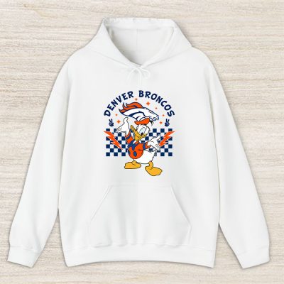 Donald Duck X Denver Broncos Team NFL American Football Unisex Hoodie TAH8559