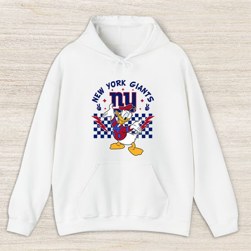 Donald Duck X New York Giants Team NFL American Football Unisex Hoodie TAH8562