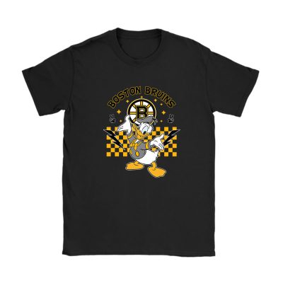Donald X Boston Bruins Team NHL Hockey Fan Unisex T-Shirt Cotton Tee TAT8567