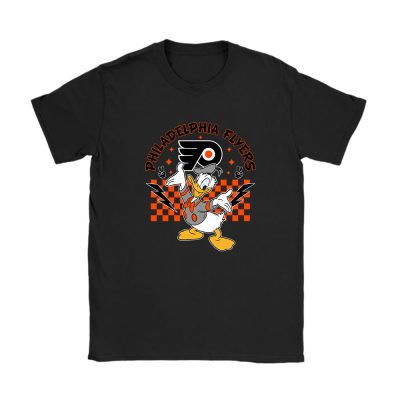 Donald X Philadelphia Flyers Team NHL Hockey Fan Unisex T-Shirt Cotton Tee TAT8573