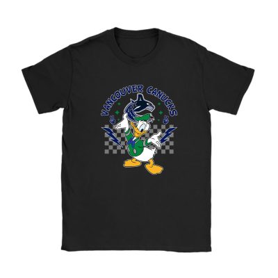 Donald X Vancouver Canucks Team NHL Hockey Fan Unisex T-Shirt Cotton Tee TAT8576