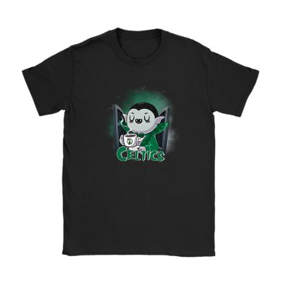 Dracula X Boston Celtics Team NBA Basketball Unisex T-Shirt Cotton Tee TAT7865