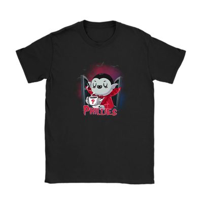 Dracula X Philadelphia Phillies Team X MLB X Baseball Fans Unisex T-Shirt Cotton Tee TAT7855
