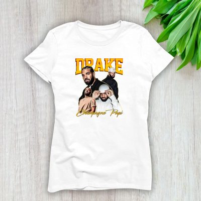 Drake Drizzy The 6 God Aubrey Ovo King Champagne Papi Lady T-Shirt Women Tee LTL8522