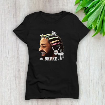 Drake Drizzy The 6 God Aubrey Ovo King Champagne Papi Lady T-Shirt Women Tee LTL8528