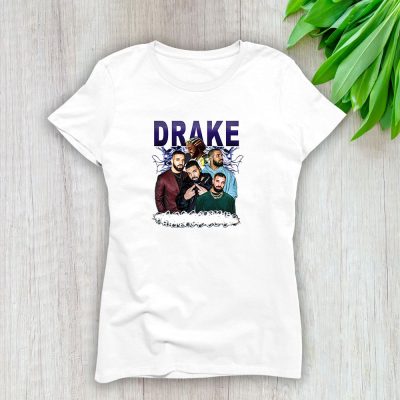 Drake Drizzy The 6 God Aubrey Ovo King Champagne Papi Lady T-Shirt Women Tee LTL8531